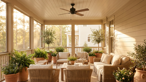 How to Choose an Outdoor Ceiling Fan (Damp vs Wet Rated)