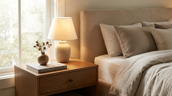 How to Choose a Nightstand (Height & Size Guide)