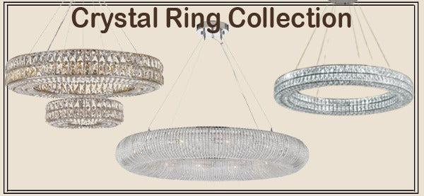 Crystal Ring Chandeliers