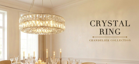 Crystal Ring Chandeliers