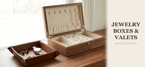 Jewelry Boxes & Valets