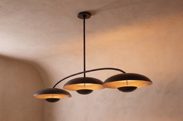 Inspired Cosmic Style 60" Linear Chandelier Bronze - Main Product View
