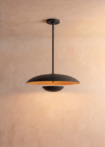 Inspired Cosmic Style 18" Round Pendant Bronze - Main Product View