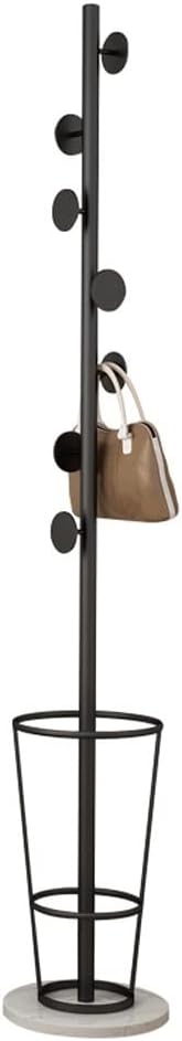 Tree Coat Rack Modern Creative Coat Rack Floor-to-Ceiling Marble Base Living Room Bedroom Living Room Corridor Porch