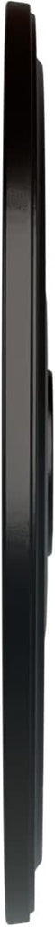 Diane Ceiling Medallion, 24"OD x 3 5/8"ID x 1 1/4"P (Fits Canopies up to 6 1/4"), Hand-Painted Jet Black