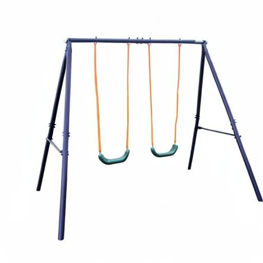 A-Frame Metal Swing Set