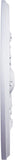 21 1/4-Inch W x 30 3/4-Inch H x 1 5/8-Inch P Alexa Ceiling Medallion