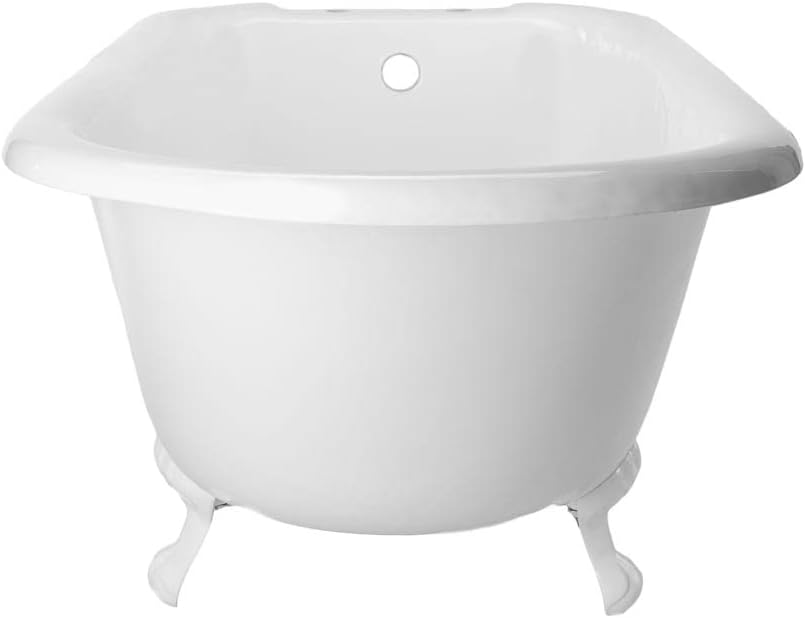 Heritage 54 Inch Cast Iron Classic Clawfoot Tub Package