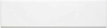 4x16 White Matte Ceramic Subway Wall Tile Backsplash Bathroom Shower Accent Walls Modern Decor Rectangular Tile (Box