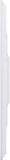 18-Inch x 18-Inch x 3 1/2-Inch ID x 1 1/8-Inch Eris Ceiling Medallion