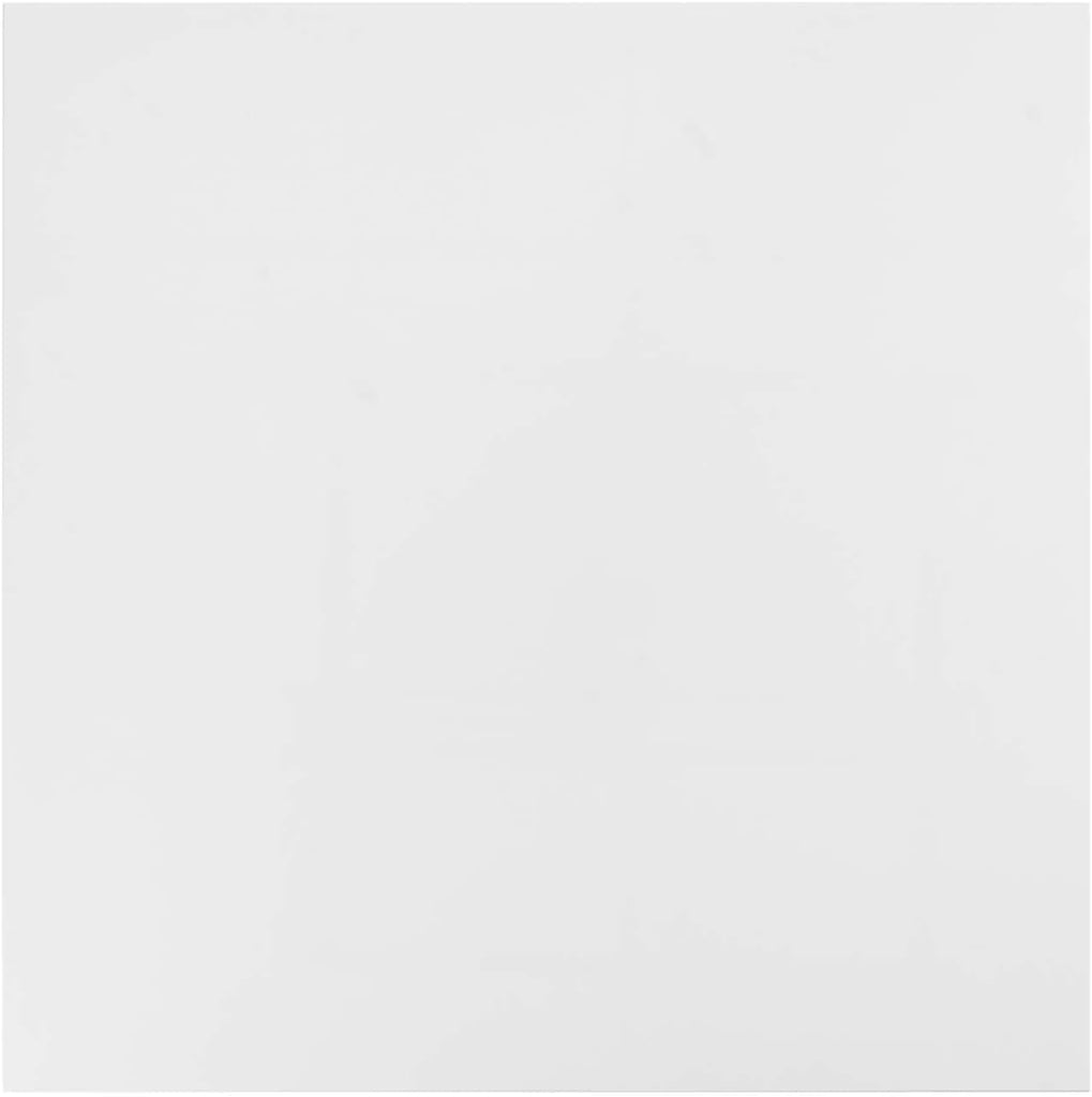 Inspired Saarinen Style Tulip Square Pedestal Dining Table — White, 36″ Square