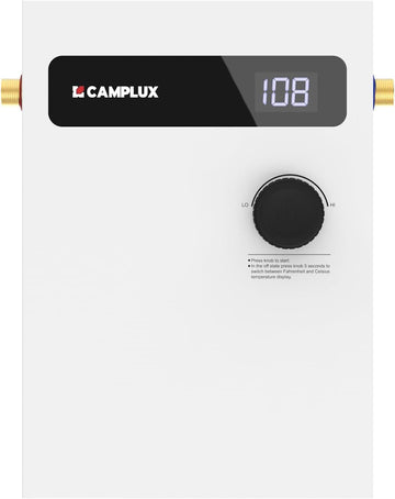Tankless Water Heater Electric 8kW 240 Volt, On Demand Instant Hot Water Heater with Self-Modulating Save Energy