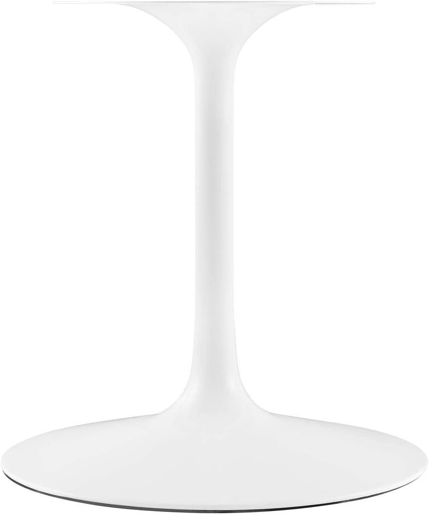 Inspired Saarinen Style Tulip Oval Pedestal Dining Table — Walnut, 78″ Oval
