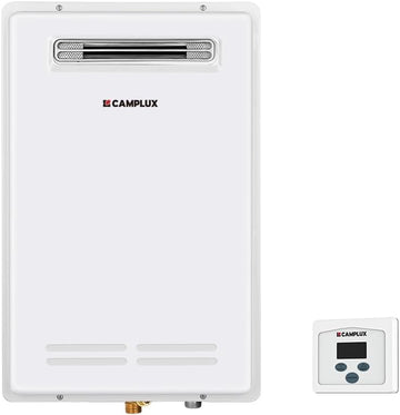 Climatech 5 Tankless Water Heater Propane Outdoor, 5.28 GPM Up to 6.4 GPM, 150, 000 BTU