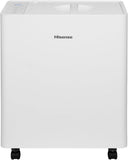 50 Pint Lift-Up Portable Dehumidifier with Built-In Pump in White