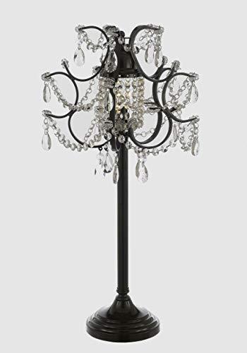 Versailles Iron and Crystal Table Lamp Desk Lamp Bedside Lamp Lighting - J10-26030/1 LAMP