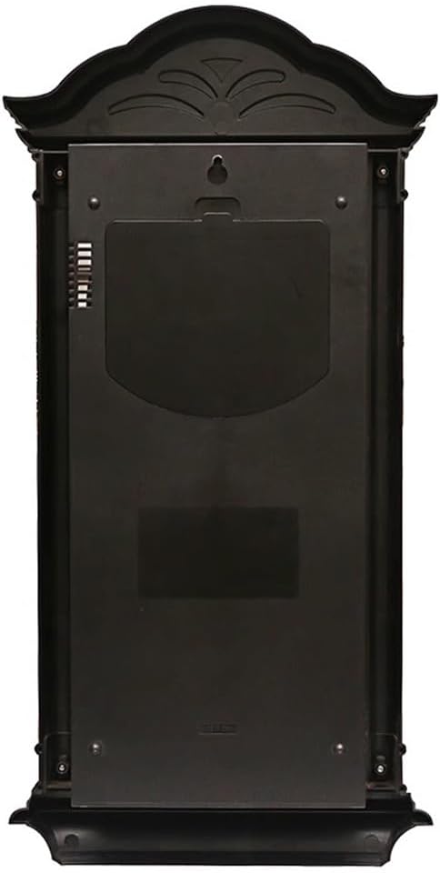 Pendulum Wall Clock Battery Operated - Large Hanging Grandfather Wall Clock with Pendulum - Quiet Pendulum Clock - Chiming Wall Clock...