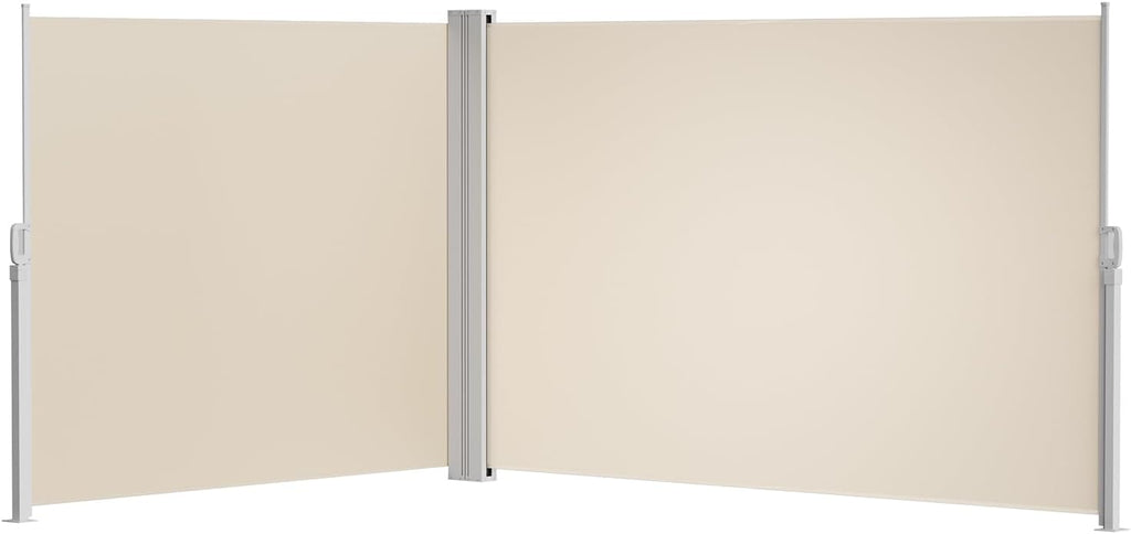 Retractable Side Awning 71" x 236" - Retractable Privacy Screen Outdoor , Waterproof UV Resistant, Outdoor Privacy