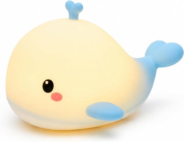 Whale Night Light for Kids, Level Baby Light