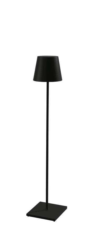Poldina XXL, Rechargeable Cordless Floor Lamp, Black