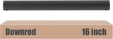 Black 16 inch ceiling fan downrod