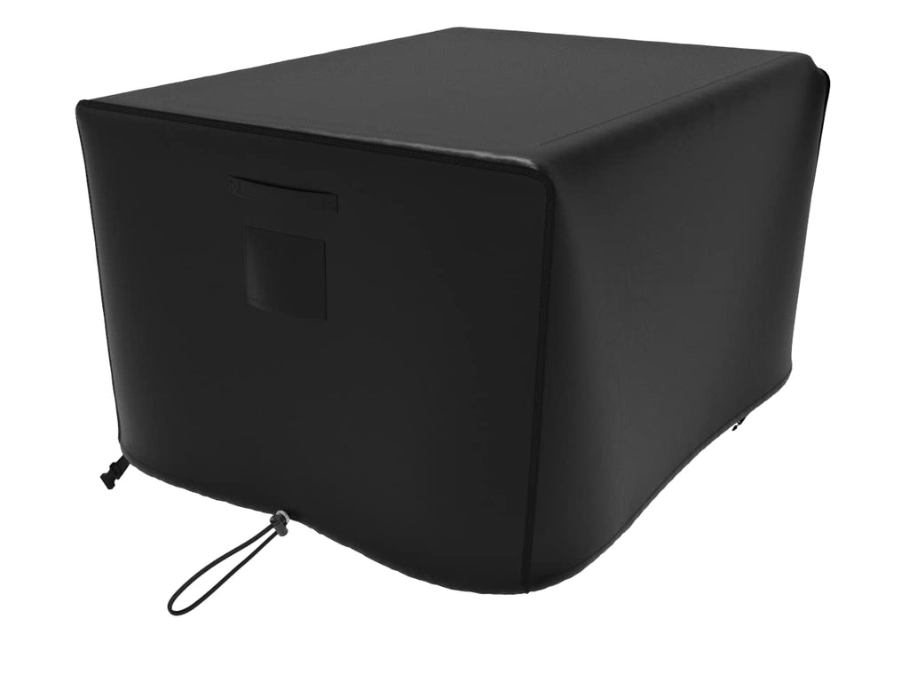 Gas Fire Pit Cover Rectangular 46x33x23 inch - Waterproof Windproof Anti-UV Heavy Duty Patio Firepit Furniture Covers