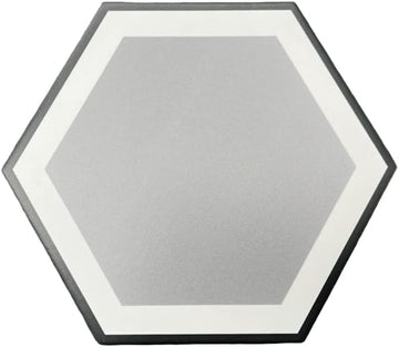 9 Inch Hexagon Satin 9x10 Porcelain Floor Wall Tile Backsplash Shower, Accent Decor, Fireplace, Flooring (6.89 Square