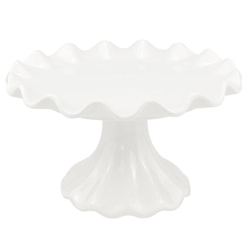 Ceramic Cake Stand, Dessert Pedestal Stand for Birthday Wedding 5.5Inch