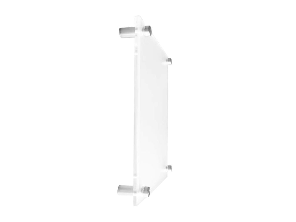 11x14 Wall Mount Acrylic Picture Frame Double Panel Floating Frameless Acrylic Photo Frame Certificate Document Frame