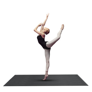 Marley Dance Floor & Studio - Portable 6x3 ft Non-Slip Vinyl Mat for Ballet, Lyrical & Contemporary - 2mm Thick
