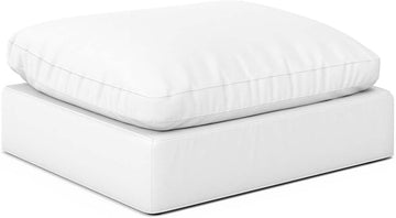 Cloud Modular Sectional Sofa, Oversized Down Feather Filled Sectional Sofa Comfy Upholstered Deep Seat Couches for Living Room, Convertible Spacious Sleeper Sofa Bed, Sofa Covers Washable&Replaceable