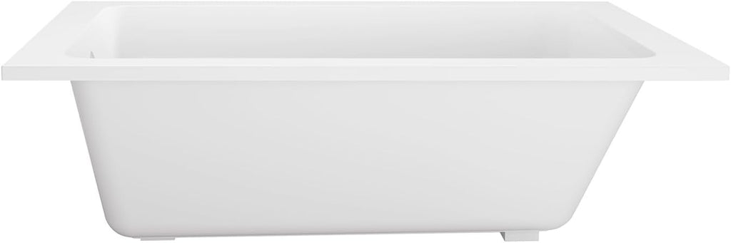 VTPN603419T 60-Inch Acrylic Drop-In Tub, Glossy White