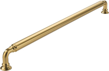 Appliance Handle Pull Brushed Brass Heavy-Duty Solid Cabinet Pulls 12Inch(305mm) Hole Center Drawer Pulls