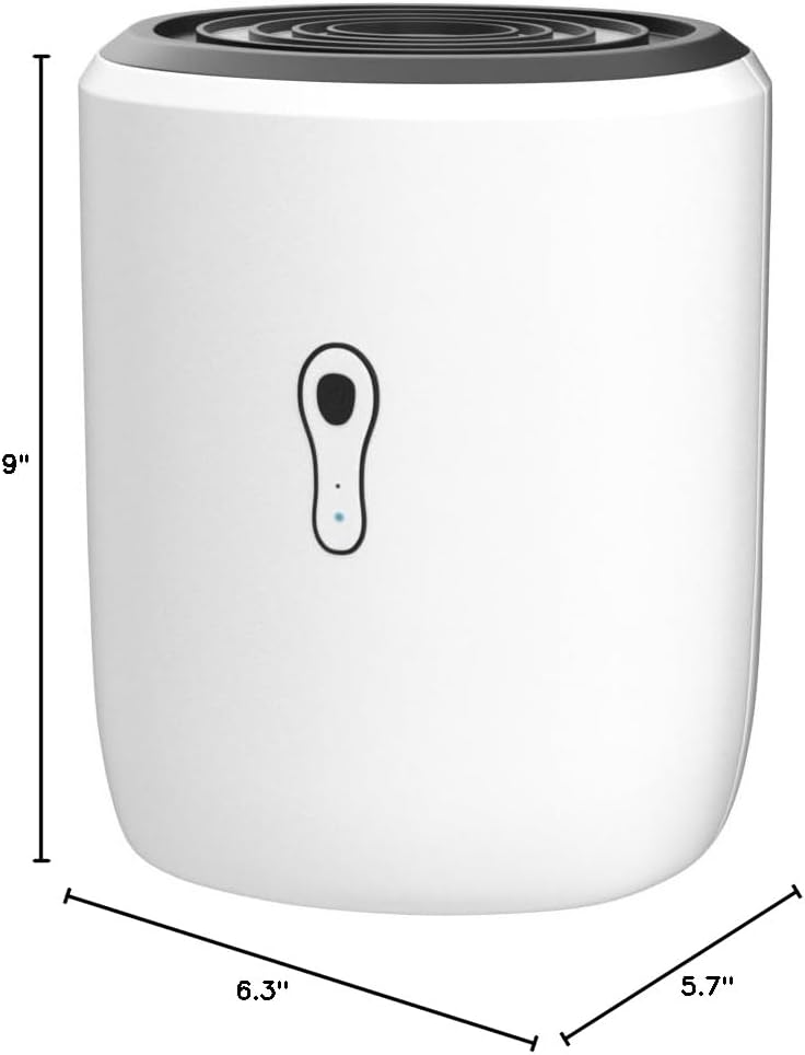Dehumidifiers for Home 27oz(800ml) Small Auto Shut off Dehumidifiers with Drain Hose