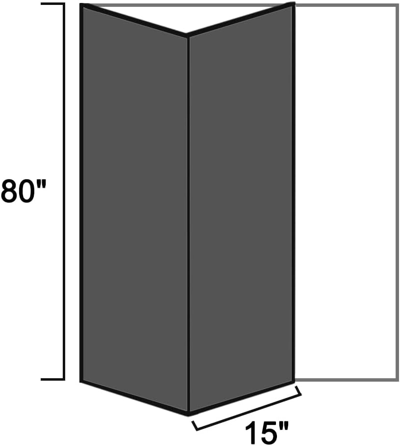60 in. x 80 in. 2 Panel Shaker Hollow Core Black Composite Double Bi-Fold Door with Barn Door Hardwa