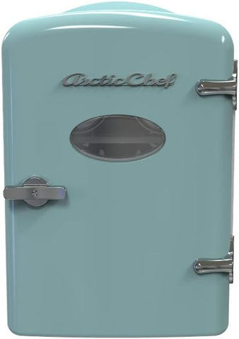 Compact refrigerators Multi Colors, Office Product, small meal cool, Beverage, Drinks (Blue)