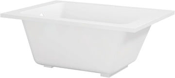 VTPN483219T 48-Inch Acrylic Drop-In Tub, Glossy White