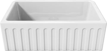 Reversible FIRECLAY Farmhouse Sink