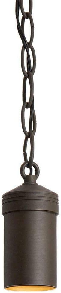 Outdoor Antique Bronze Integrated LED Hanging Pendant with Chain