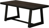 72 Inch Farmhouse Dining Table, Solid Wood Rustic Kitchen Table, Large Wooden Rectangular Dinner Table for Dining