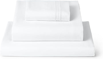 Iconic 4-Piece, Ultra Soft Sheet Set (Queen, White)