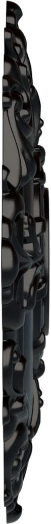 Riley Ceiling Medallion, Jet Black