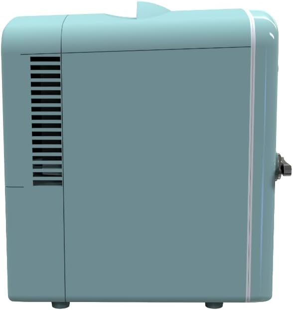 Compact refrigerators Multi Colors, Office Product, small meal cool, Beverage, Drinks (Blue)