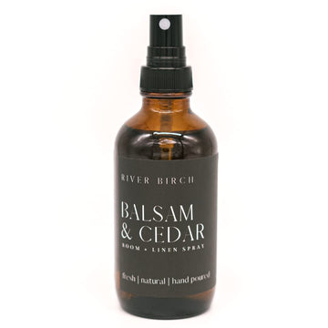Birch Luxury Linen and Room Spray - Home Signature Scent Balsam and Cedar Room Fragrance Spray - Fragrant Fresh Linen