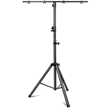 DJ Lights Stand 41-95 Inch, Heavy Duty DJ Stand 1 Pack, Adjustable Height Par Can Tripod Stage Light Stand 8ft, DJ