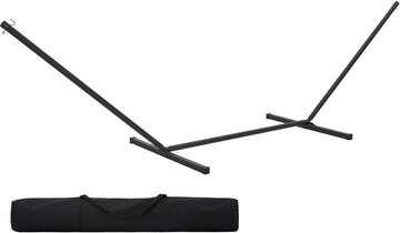 12 FT Hammock Stand Only, 450 lbs Capacity Heavy Duty Steel Hammock Stand, Portable Carrying Bag, 2 Person