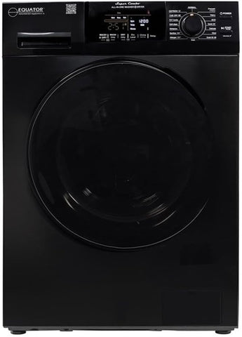 All-in-One Washer Dryer Combo, 15lb Capacity, Vented 110V, Touch Buttons, LED Display, RV Approved, Faster Drying Dual