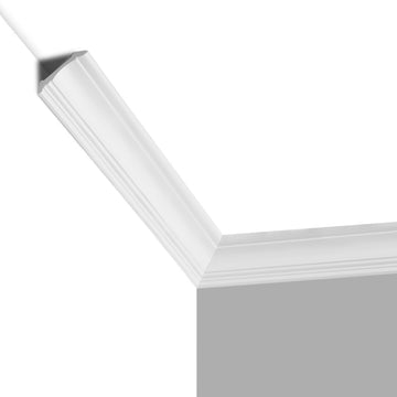 High Impact Crown Molding Trim for Ceiling, 10-Pack, 3.5" W, White