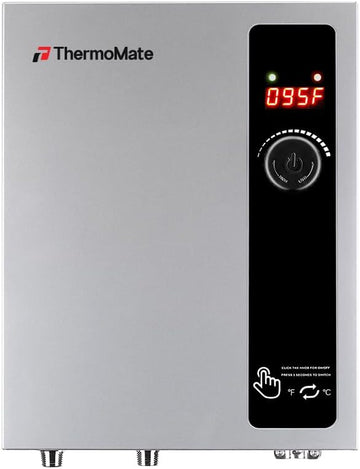 Electric Tankless Water Heater, 11kW 208~240 Volt, On Demand Instant Hot Water Heater, Self Modulating Energy Saving