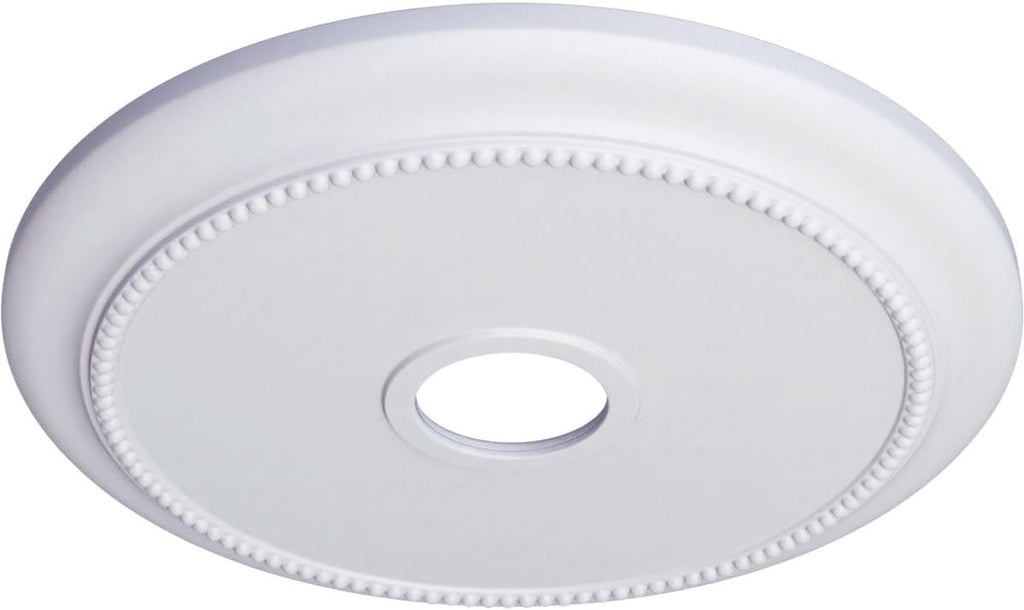 Crendon Ceiling Medallion, 24 1/8"OD x 4 3/8"ID x 2 1/4"P (Fits Canopies up to 4 3/8"), Factory Primed